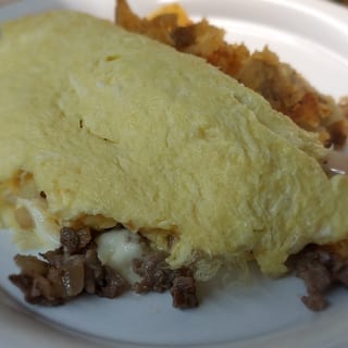 Cheesesteak Omelette